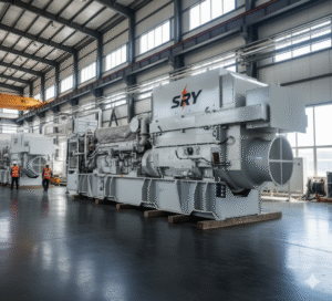 Turbina a Gás Industrial de Grande Porte para Geração de Energia Primária - SYR Equipamentos