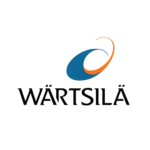 Logo WÄRTSILÄ azul e laranja - Soluções de motores e energia na SYR Equipamentos