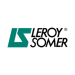 Logo LEROY SOMER verde e preto - Alternadores e motores elétricos na SYR Equipamentos