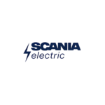 Logo SCANIA Electric azul - Grupos Geradores Elétricos e Peças na SYR Equipamentos
